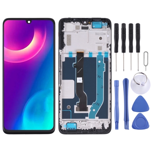 

For TCL 30+ LCD Screen and Digitizer Full Assembly with Frame