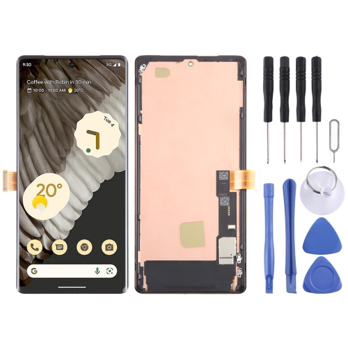 

For Google Pixel 7 Pro GP4BC GE2AE OLED LCD Screen Digitizer Full Assembly with Frame