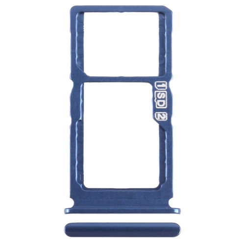 For Nokia 8.3 Original SIM + SIM / Micro SD Card Tray (Blue) lip balm crafting kit filling tray spatula