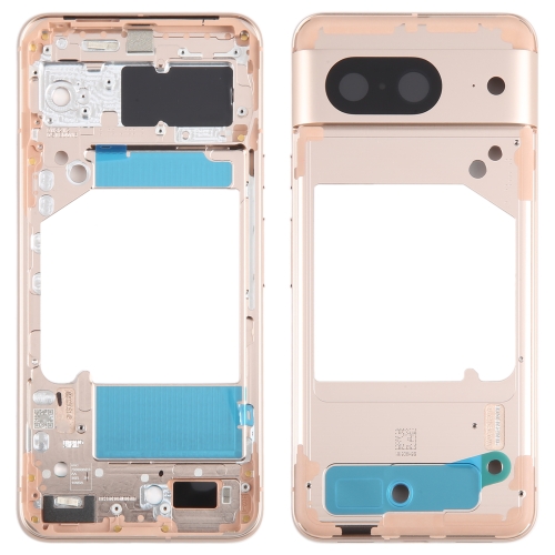 

For Google Pixel 8 Original Front Housing LCD Frame Bezel Plate (Gold)