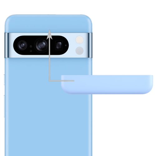 For Google Pixel 8 Pro Original Front Upper Top Back Cover (Blue) front back motor dust hepa filter compatible with dyson dc04 pre post upper lower allergy vacuum cleaner replacement accessory