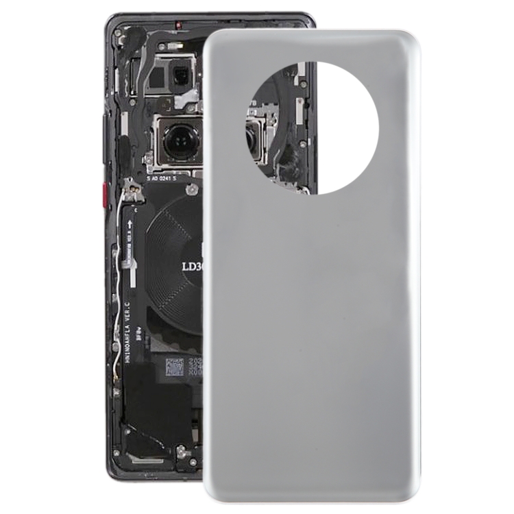 

For Huawei Mate 50 Battery Back Cover(Silver)