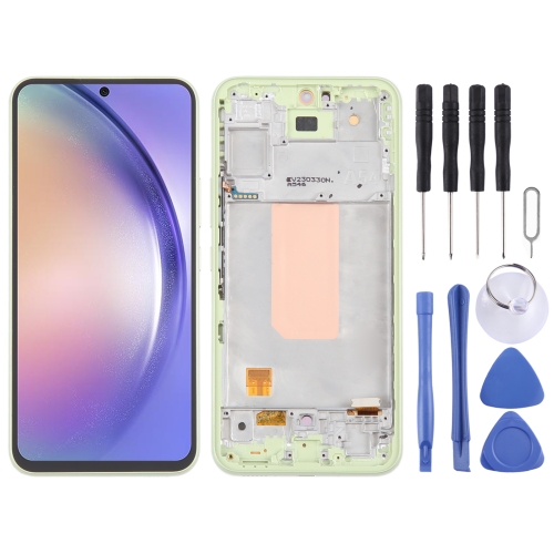 

For Samsung Galaxy A54 5G SM-A546 6.43 inch OLED LCD Screen Digitizer Full Assembly with Frame (Green)