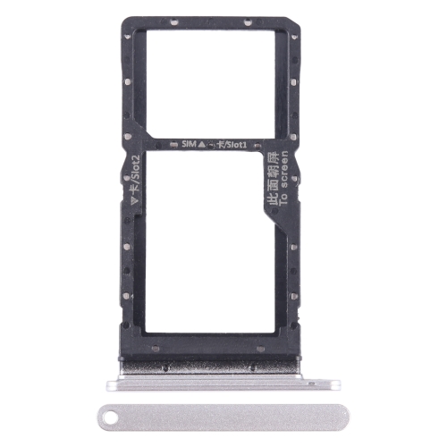 

For Honor Play 20A SIM + SIM / Micro SD Card Tray (Silver)