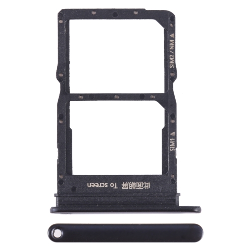 

For Honor X10 Pro SIM + SIM / NM Card Tray (Black)