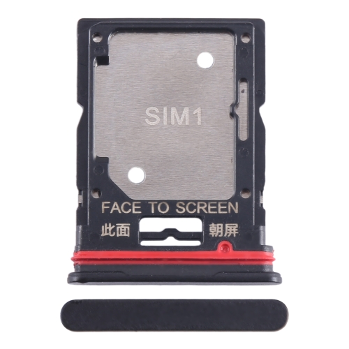 For Xiaomi Redmi Note 11T Pro SIM Card Tray + SIM Card Tray / Micro SD Card Tray (Black) на xiaomi redmi 9t нарисованный пруд