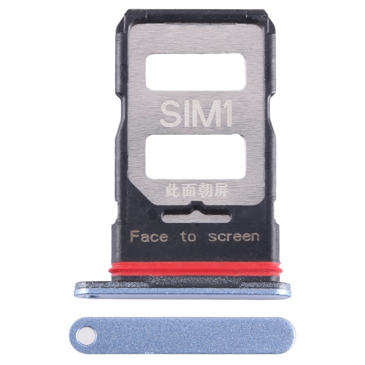 

For Xiaomi Redmi K60 SIM Card Tray + SIM Card Tray (Blue)