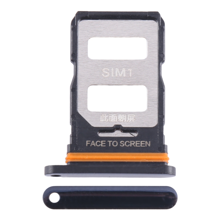 

For Xiaomi 13 Lite SIM Card Tray + SIM Card Tray (Black)