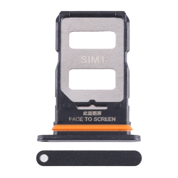 

For Xiaomi Note 13 Pro+ SIM Card Tray + SIM Card Tray (Black)