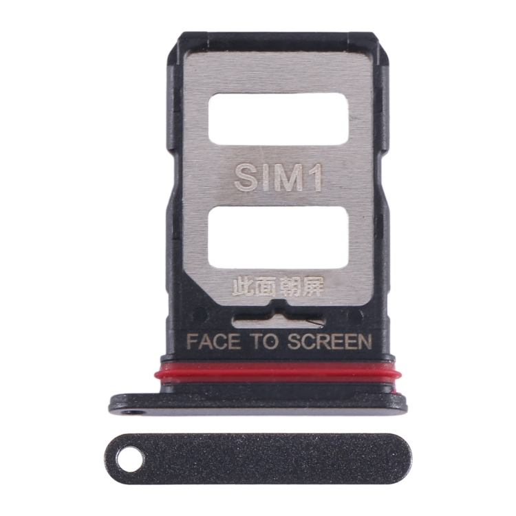 

For Xiaomi Redmi K60 Ultra SIM Card Tray + SIM Card Tray (Black)