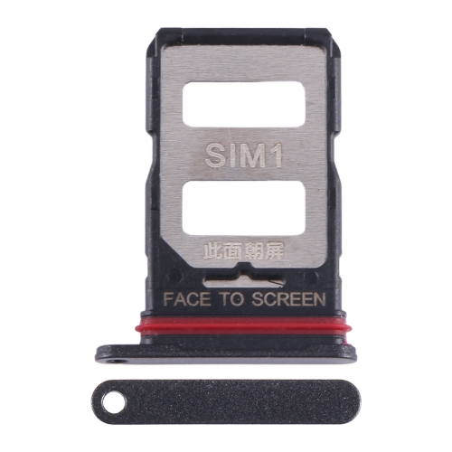 For Xiaomi 13T Pro SIM Card Tray + SIM Card Tray (Black) xiaomi tita temporary parking card silver