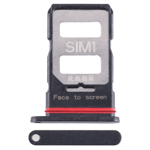 

For Xiaomi Poco F5 Pro SIM Card Tray + SIM Card Tray (Black)