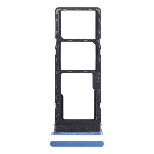 

For Tecno Pova Neo SIM Card Tray + SIM Card Tray + Micro SD Card Tray (Blue)