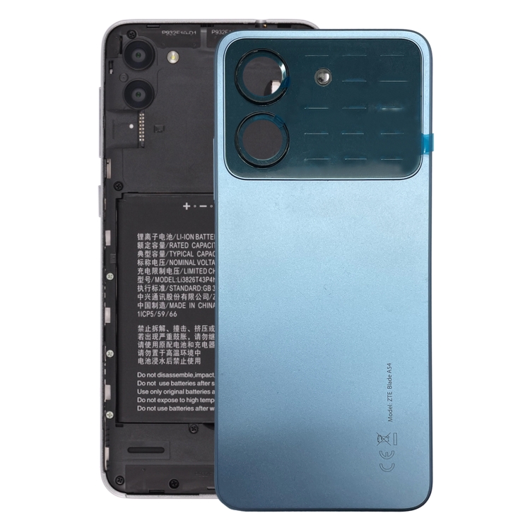 

Battery Back Cover for ZTE Blade A54 (Blue)