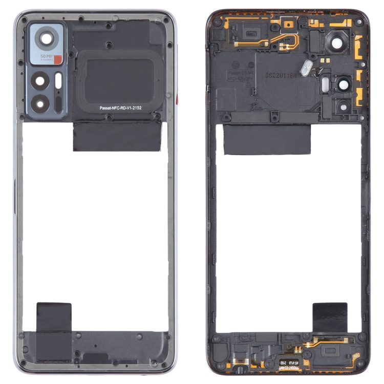 

For TCL 30 4G / 30 5G Original Middle Frame Bezel Plate (Black)