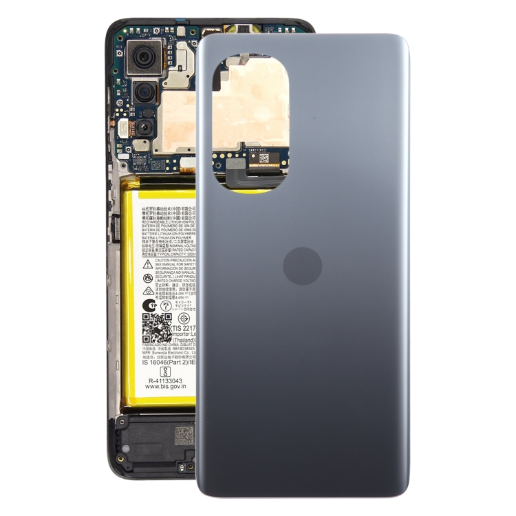 

For Motorola Edge 2022 Original Battery Back Cover(Black)