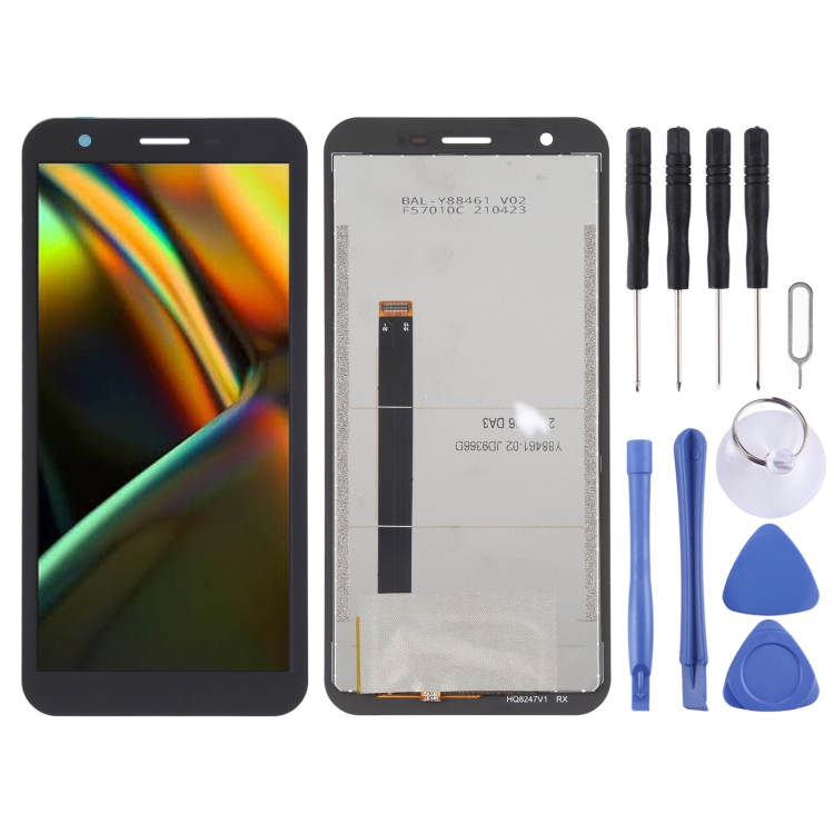

LCD Screen and Digitizer Full Assembly for Blackview BV5100 Pro(Black)