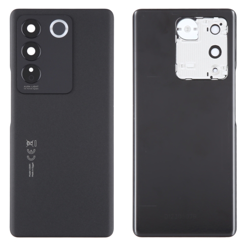 

For vivo V27 Pro Original Battery Back Cover with Camera Lens Cover(Black)