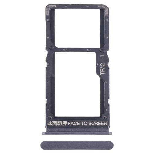 

For Xiaomi Redmi Note 12 5G SIM Card Tray + SIM / Micro SD Card Tray (Black)