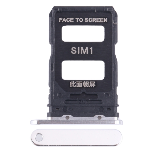 

For Xiaomi 14 SIM Card Tray + SIM Card Tray (Silver)