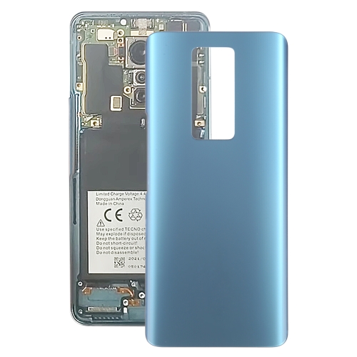 

For Tecno Phantom X AC8 Original Battery Back Cover(Blue)