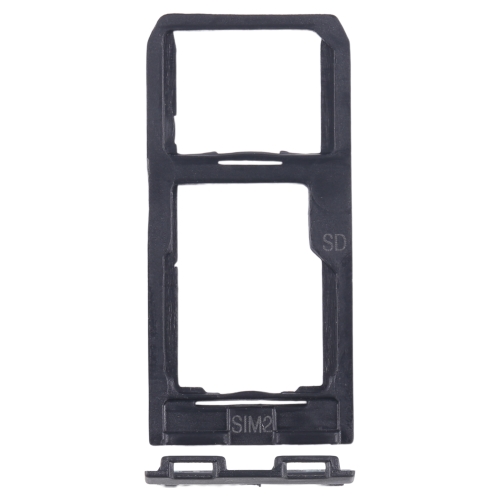 

For Sony Xperia 1 III Original SIM Card Tray + SIM / Micro SD Card Tray (Black)