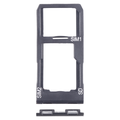 

For Sony Xperia 1 II Original SIM Card Tray + SIM / Micro SD Card Tray (Black)