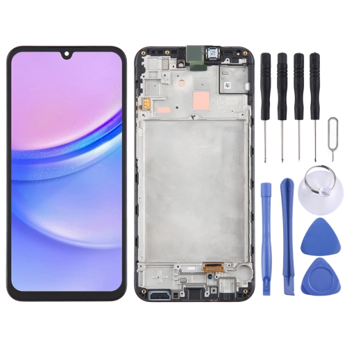 

For Samsung Galaxy A15 5G SM-156B Original LCD Screen Digitizer Full Assembly with Frame (Black)