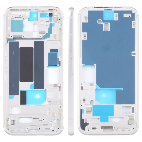 

For Google Pixel 8a Original Middle Frame Bezel Plate (Silver)