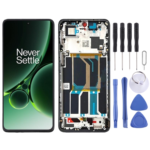 

For OnePlus Nord 3 CPH2491 CPH2493 AMOLED Original LCD Screen Digitizer Full Assembly with Frame (Black)