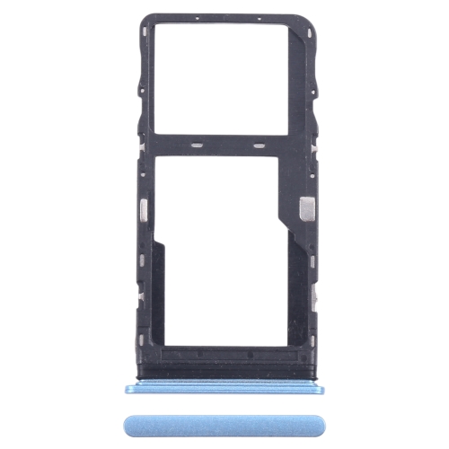 

For TCL 20L / 20 Lite Original SIM Card Tray + Micro SD Card Tray (Blue)