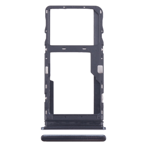 

For TCL 20s Original SIM Card Tray + Micro SD Card Tray (Black)