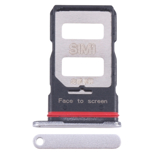 

For Xiaomi Poco X6 Pro 5G Original SIM Card Tray + SIM Card Tray (Silver)