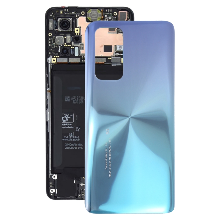 

For Xiaomi Redmi K30S Glass Battery Back Cover(Green)