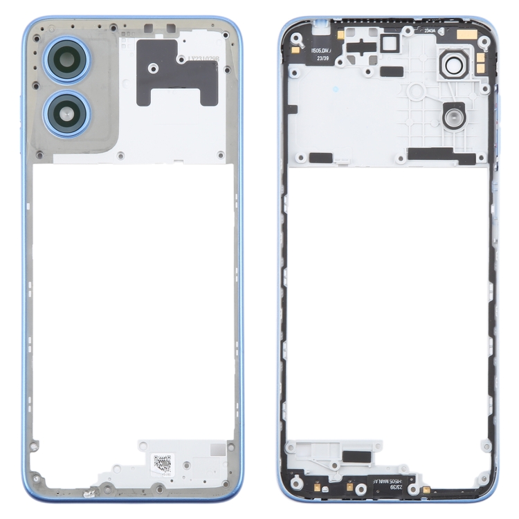 

For Motorola Moto G Play 2024 Original Middle Frame Bezel Plate (Blue)