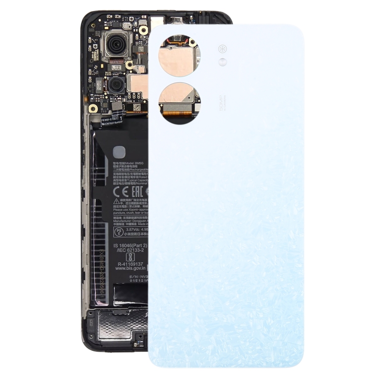 

For Xiaomi Redmi 13C 4G Original Battery Back Cover(White)