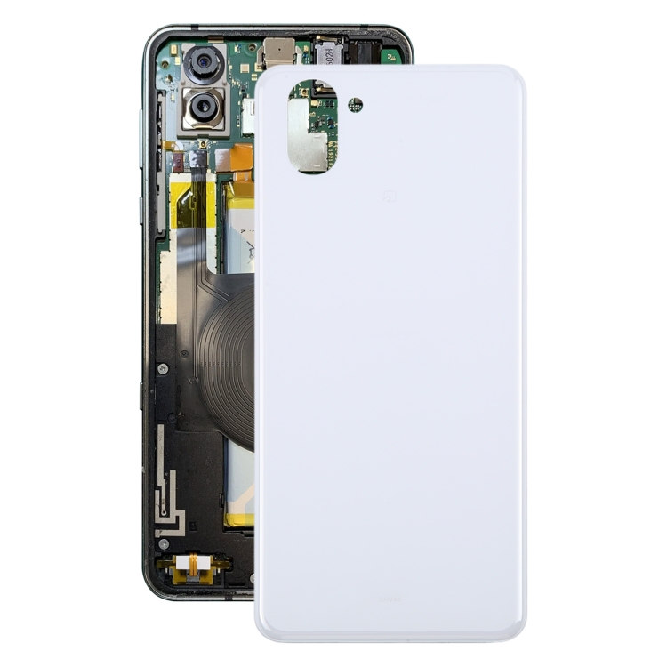 

For Sharp Aquos R3 Original Battery Back Cover(Silver)