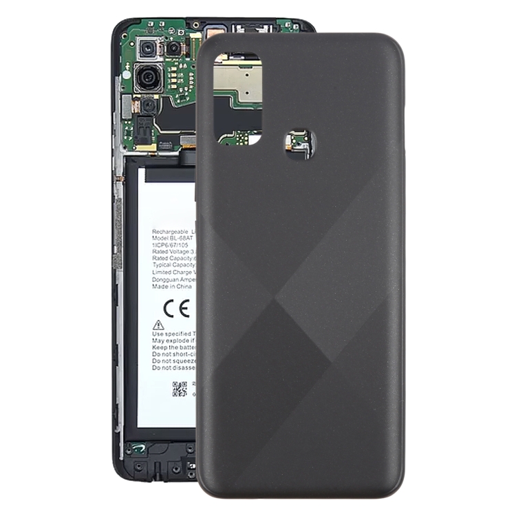 

For Infinix Hot 10 Play Original Battery Back Cover(Black)