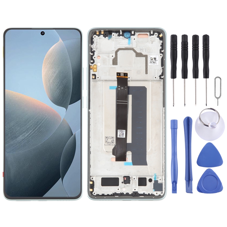 

For Xiaomi Redmi K70E Original LCD Screen Digitizer Full Assembly with Frame (Green)