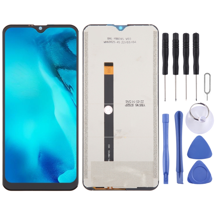 

LCD Screen and Digitizer Full Assembly for Doogee X93 (Black)