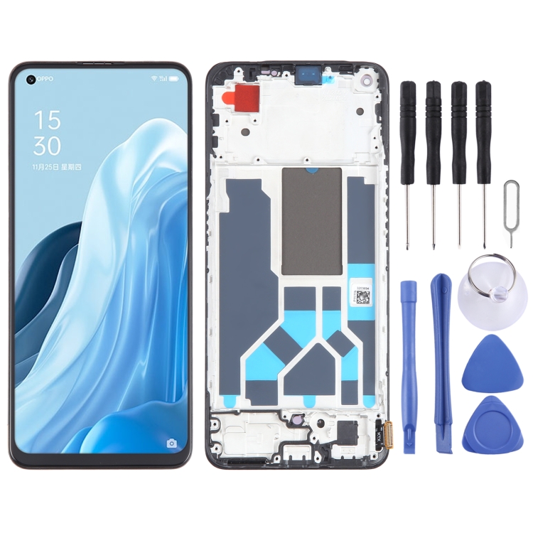 

OLED LCD Screen For OPPO Reno7 SE 5G Digitizer Full Assembly with Frame / Fingerprint Identification