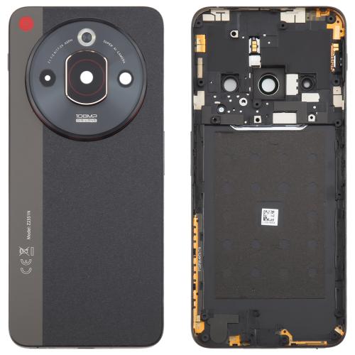 

For ZTE nubia Focus Pro Z2351N Glass Battery Back Cover with Middle Frame / Camera Lens Cover(Black)