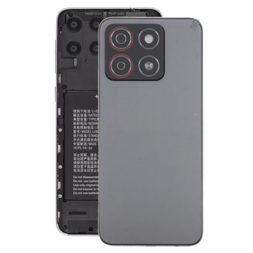 

For ZTE Blade A55 Z2450 Battery Back Cover with Middle Frame / Camera Lens Cover(Black)