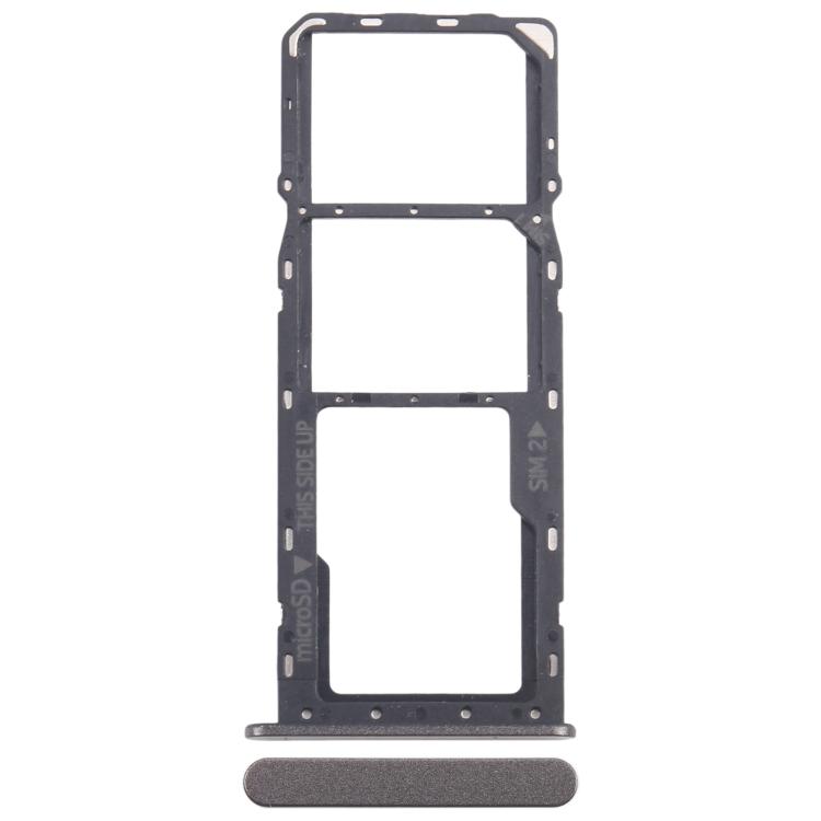 

For Nokia C32 Original SIM Card Tray + SIM Card Tray + Micro SD Card Tray (Black)