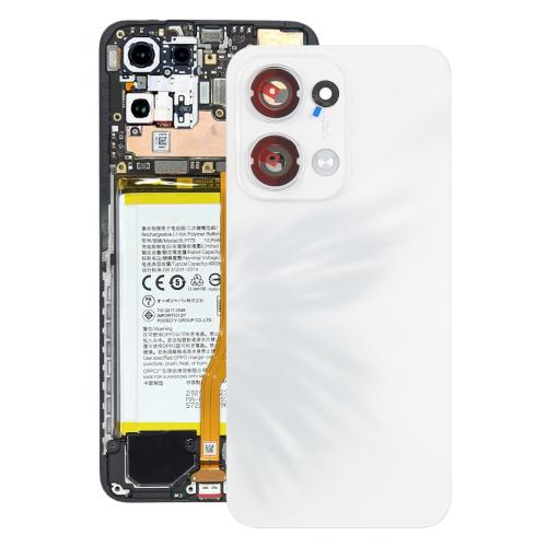 

For OPPO Reno13 Original Battery Back Cover with Camera Lens Cover(White)