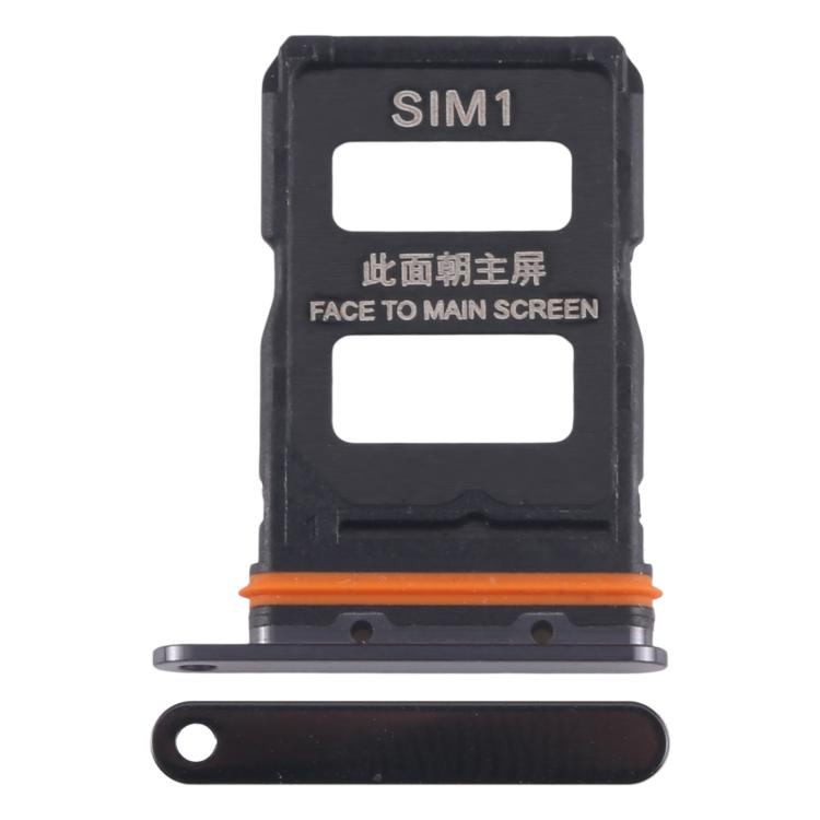 

For Xiaomi Mix Flip Original SIM Card Tray + SIM Card Tray (Black)