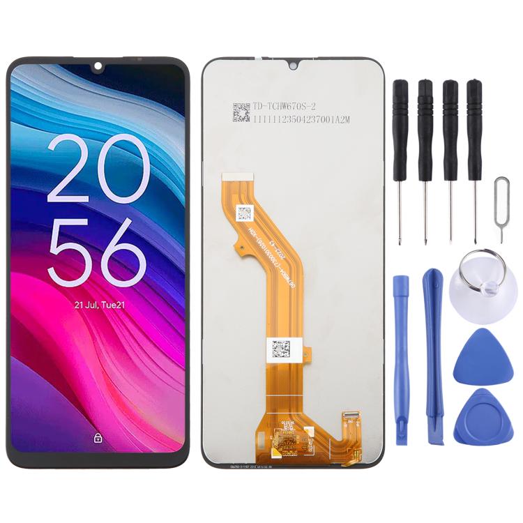 

For TCL 505 4G OEM LCD Screen With Digitizer Full Assembly
