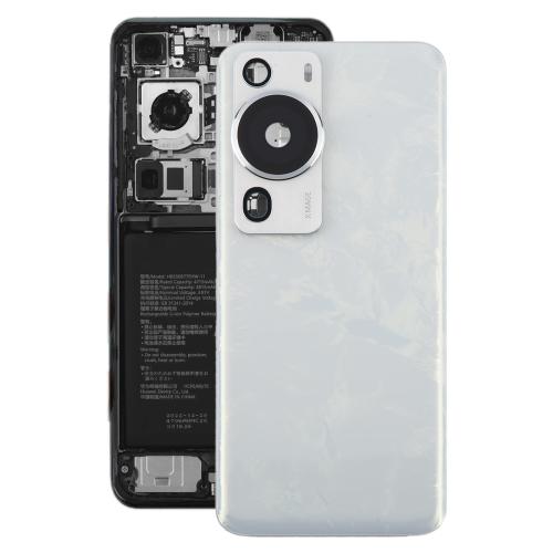 

For Huawei P60 Pro Battery Back Cover with Camera Lens Cover(White)