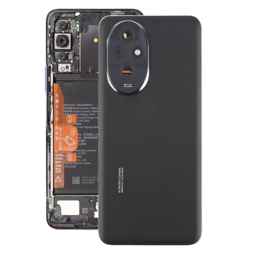 

For Honor 200 OEM Battery Back Cover with Camera Lens Cover(Black)