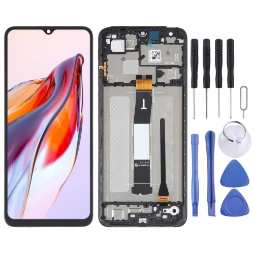 For Xiaomi Poco C55 OEM LCD Screen Digitizer Full Assembly with Frame